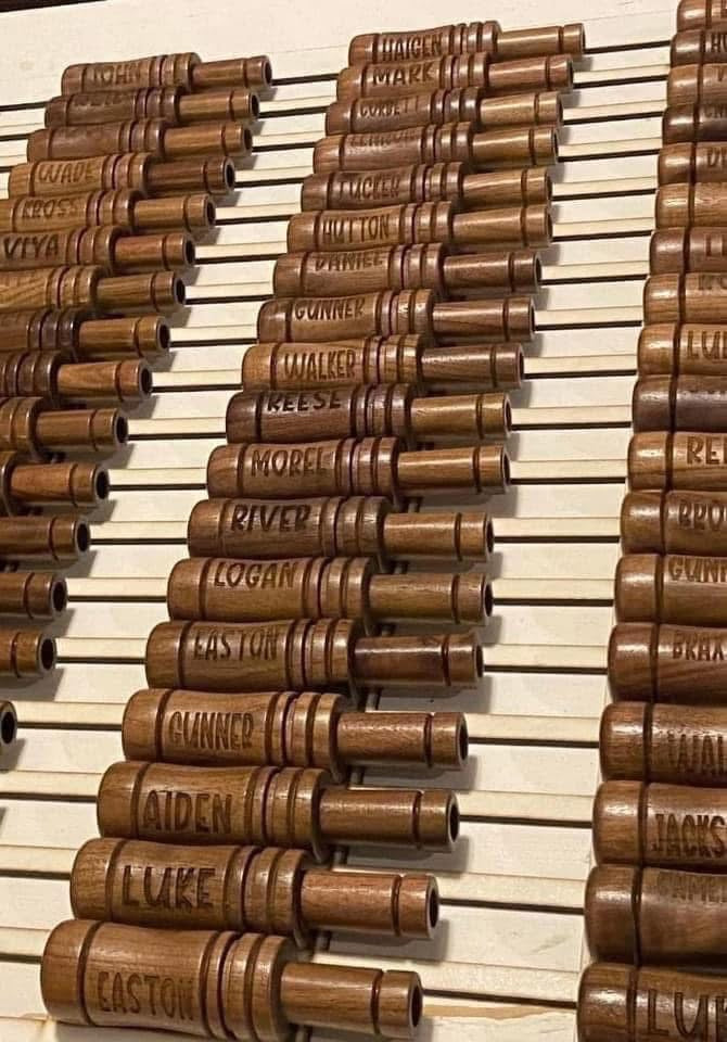 Engraved Duck Calls