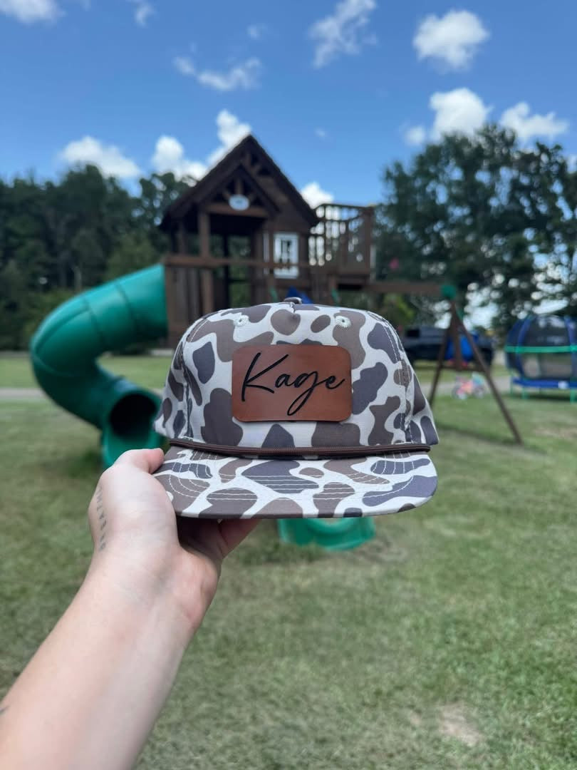 Kids Goat Rope Camo Hats