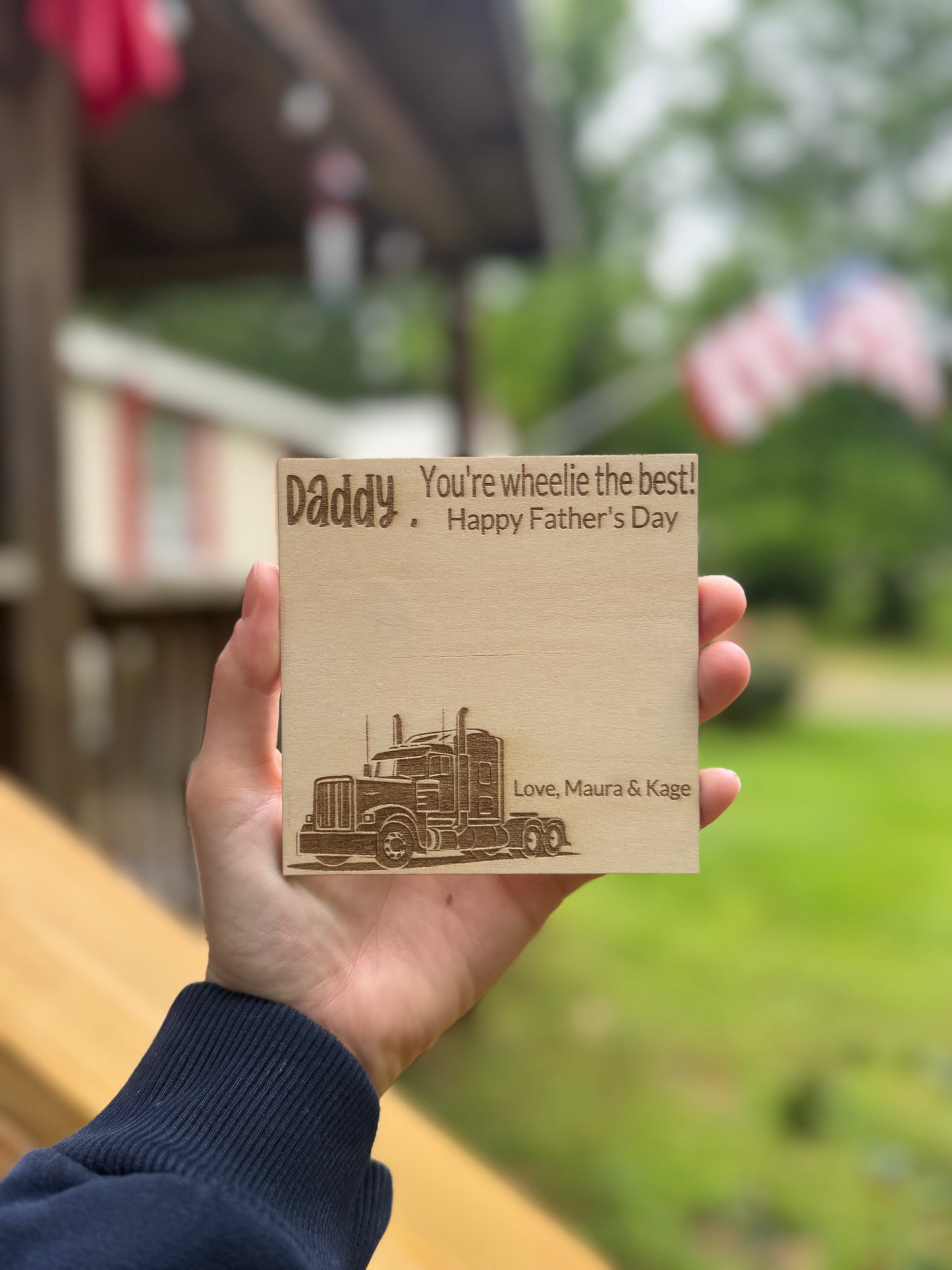 Big Truck Father’s Day Magnet