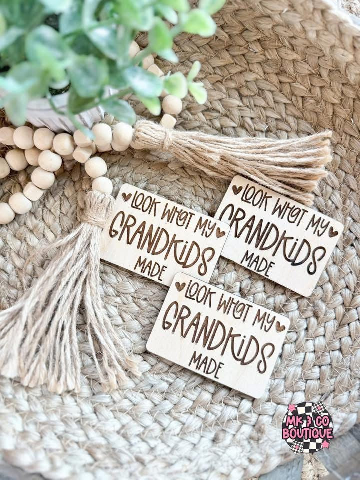 Look what my Grandkid(s) made Magnets