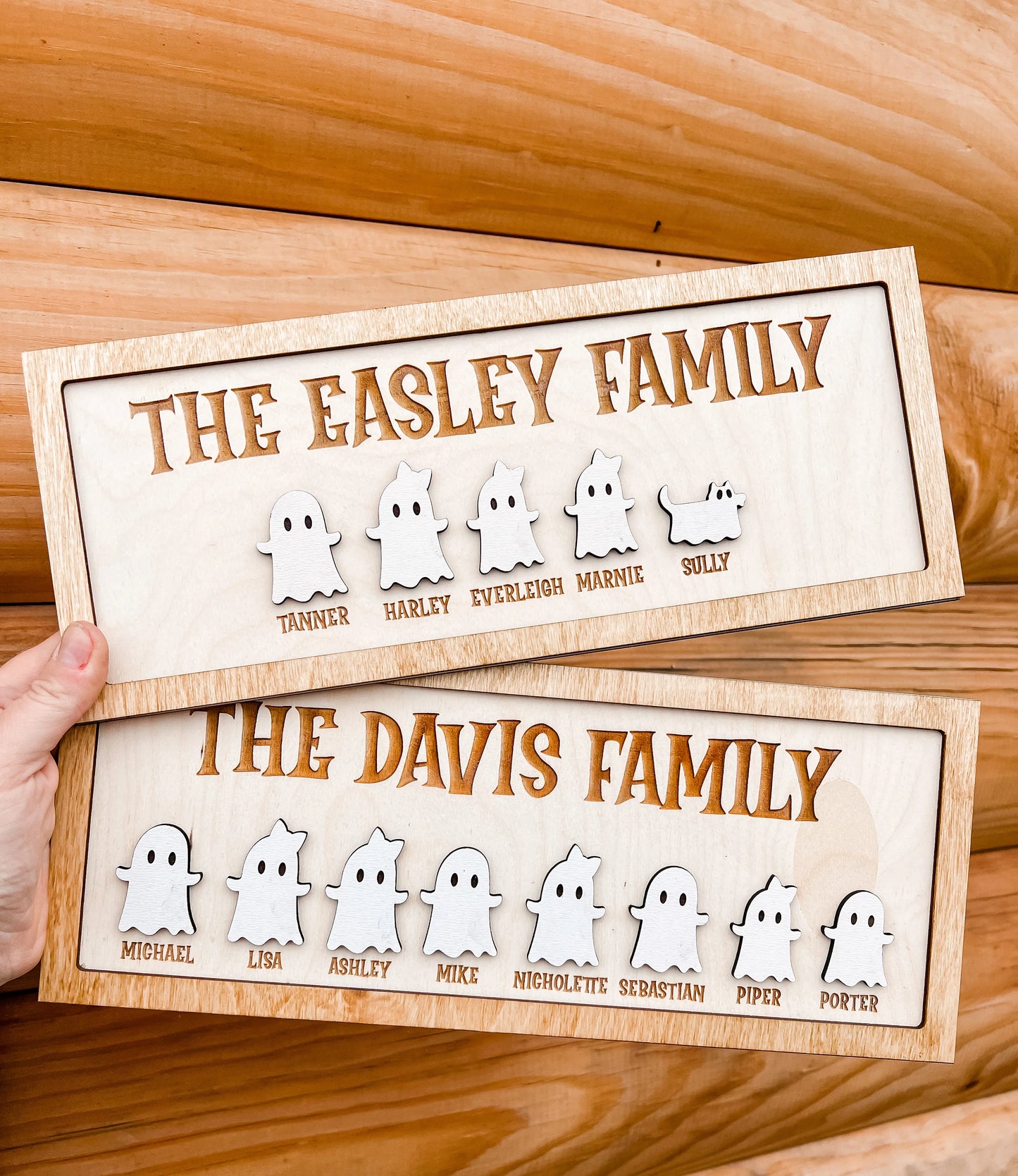 Ghost Family Sign