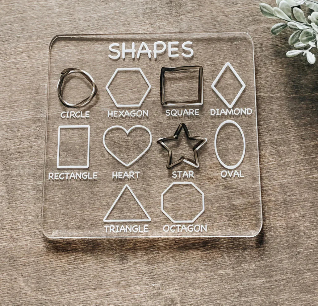 Shapes Trace Board