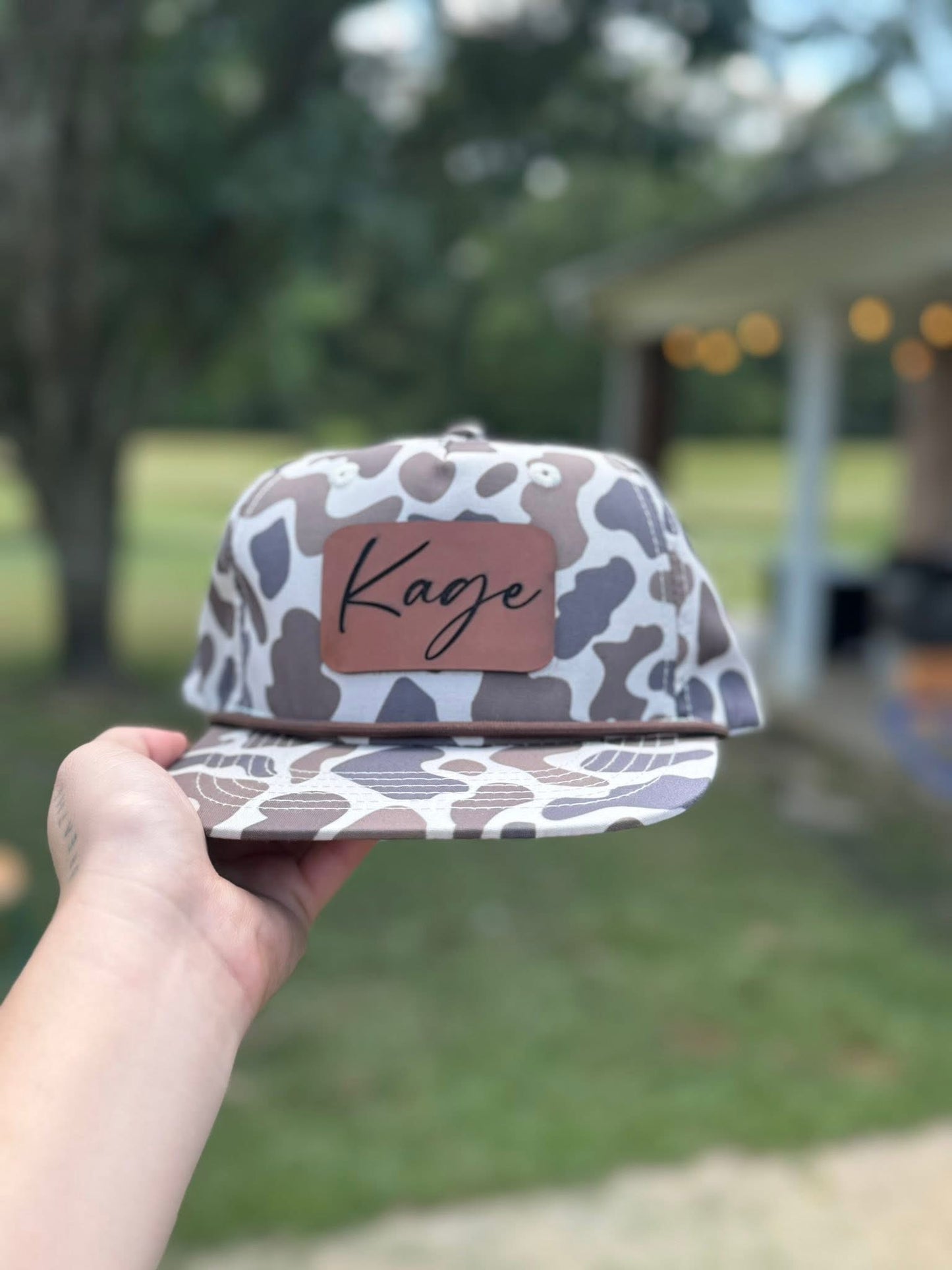 Kids Goat Rope Camo Hats