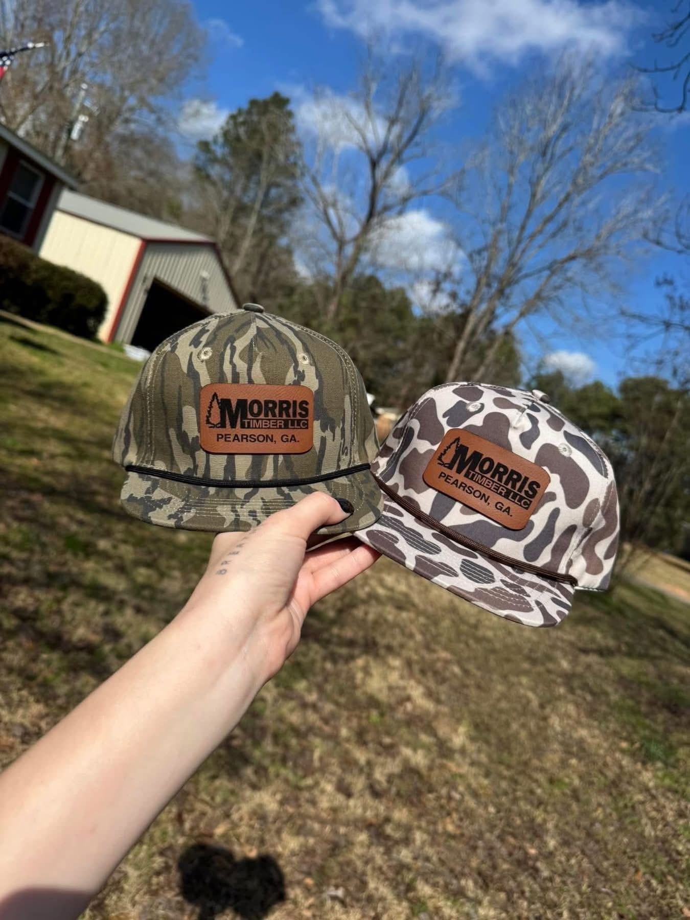 Kids Goat Rope Camo Hats