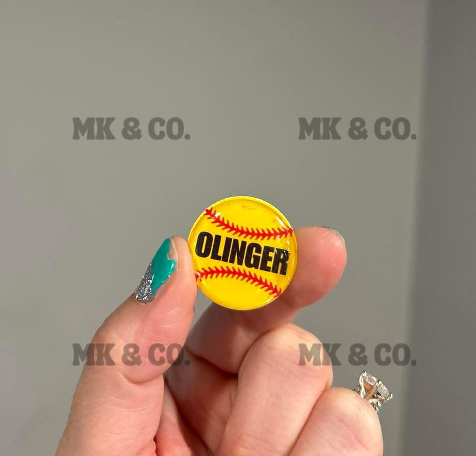 3D Bat Knob Decals