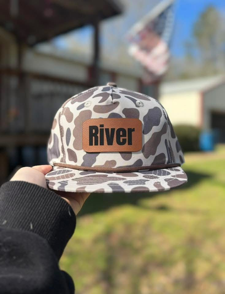 Kids Goat Rope Camo Hats