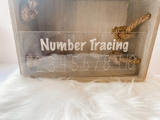 Number Trace Boards