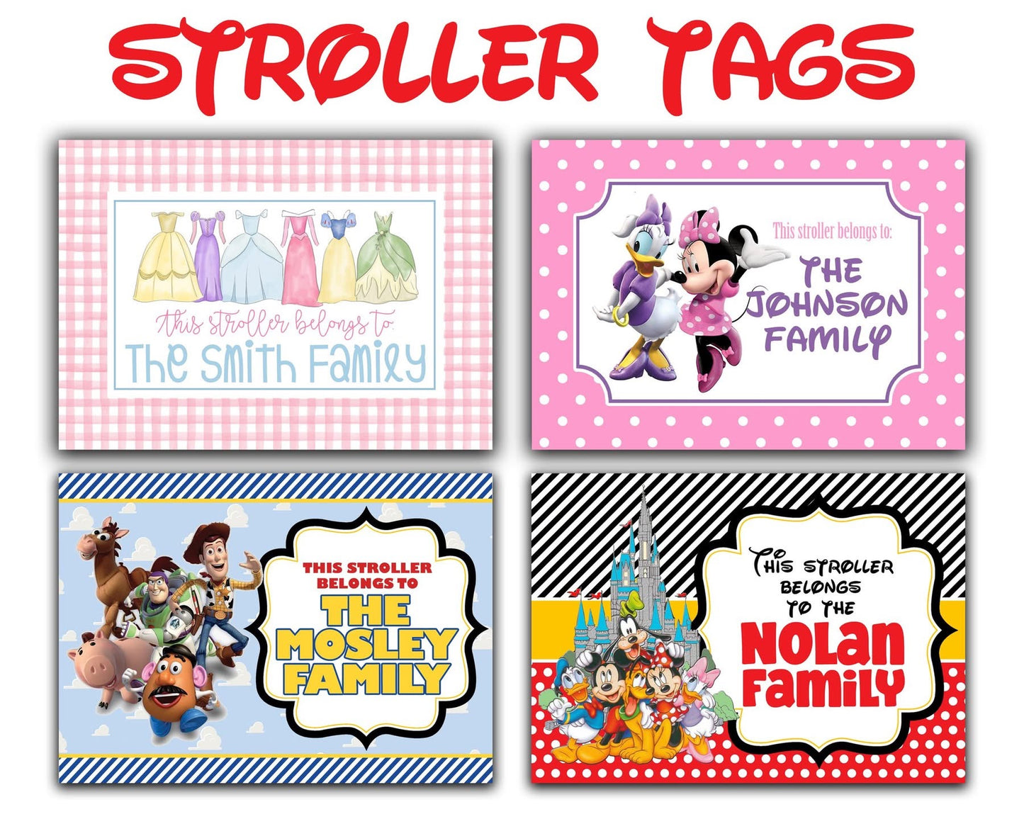 Stroller Tags
