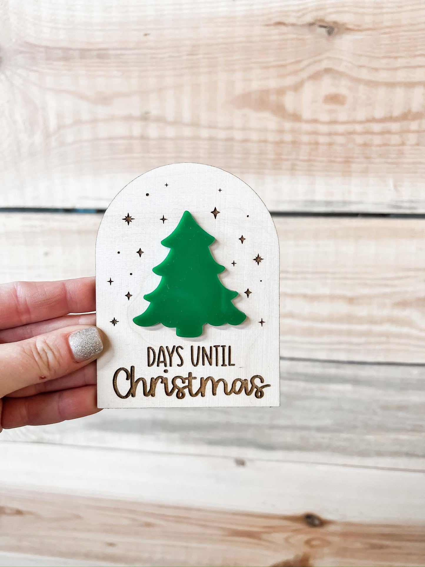 Christmas Tree Countdown Magnet 🎄